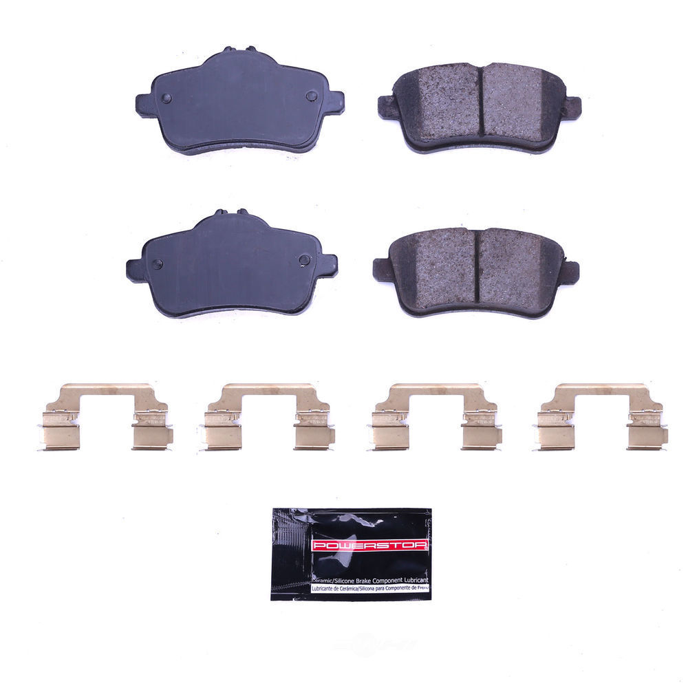 chia.c PowerStop 17-1734 Disc Brake Pad Set | Fits Chrysler 200