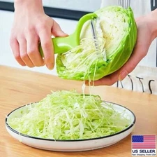 Stainless Steel Potato Peeler Cabbage Lettuce Head Grater Shredder Slicer Salad