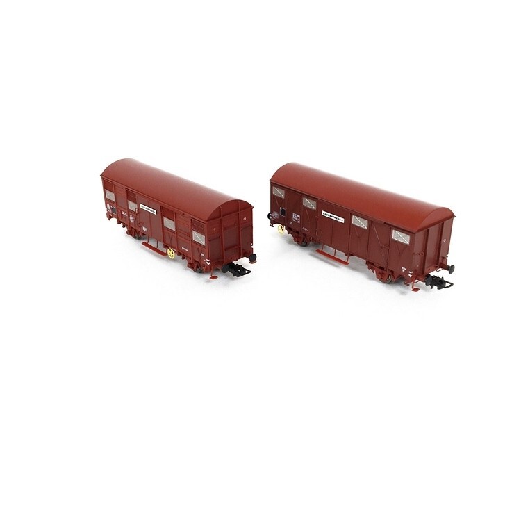 SNCF, wagons fermés pack 2 pièces Fret-Express, G4.1
