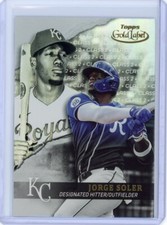2020 Topps Gold Label Jorge Soler Class 2 Base - Kansas City Royals