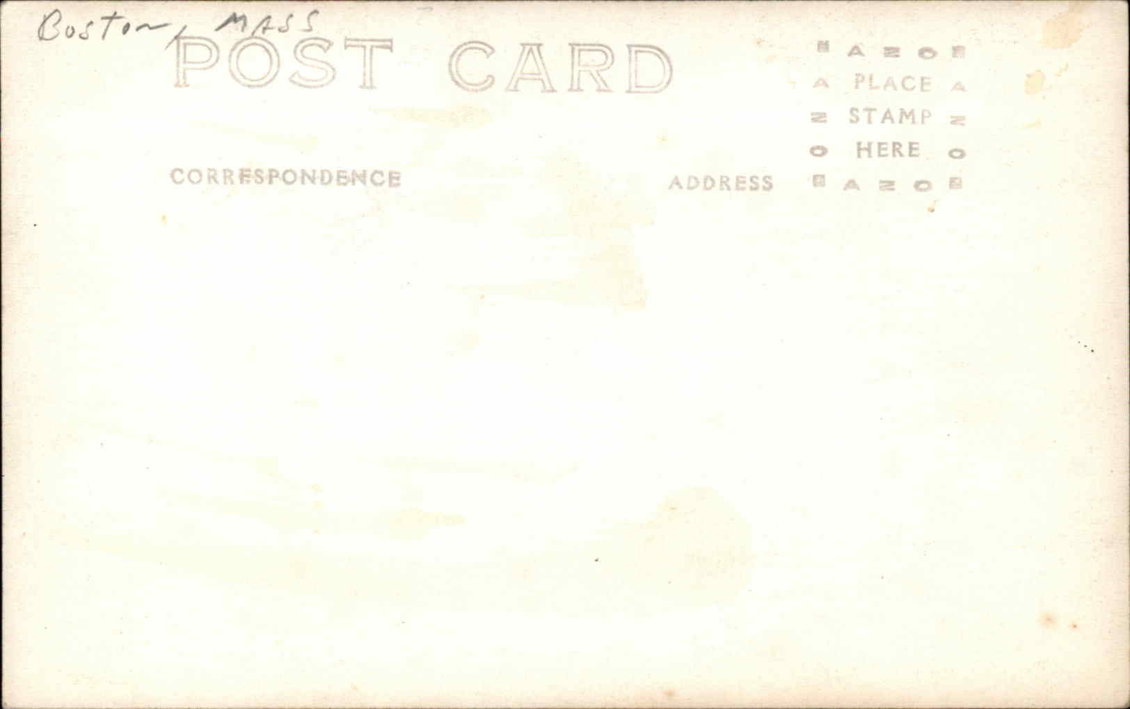 Boston MA I Think - Men Layne-Boller NE Co Water Developers Occupation RP