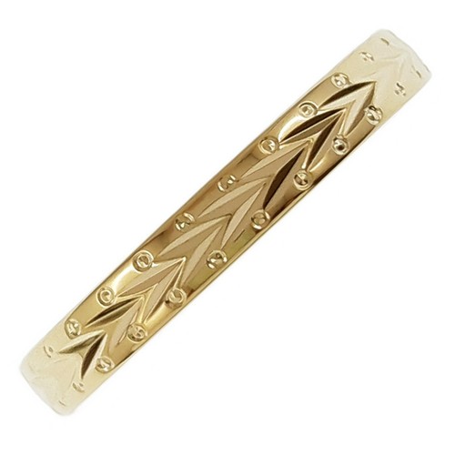 Bague de mariage Alliance simple - 3mm - Plaqué Or - Femme