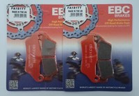 EBC Carbon BremsbeläGe Satz Vorne FüR Ducati Monster 695 2007-2008 (2)
