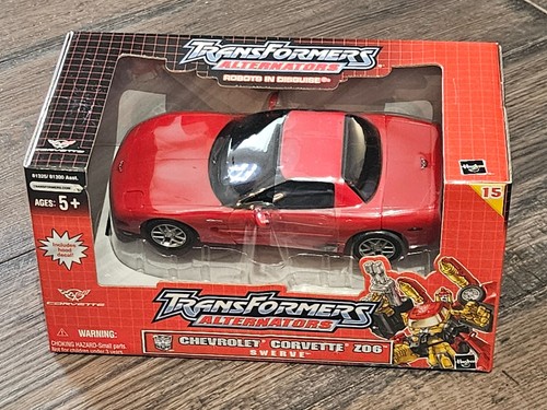 2005 Transformers Alternators Chevrolet Corvette Z06 Swerve New In The Box MINT