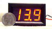Red Led 3 Digit 2 Wire Voltmeter 3-30v Car Rv Bench Dc Volt Panel Meter Usa Red Led 3 Digit 2 Wire Voltmeter 3-30v Car Rv Bench Dc Volt Panel Meter Usa
