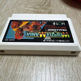 Famicom WWF WrestleMania Challenge Nintendo Famicom Japan NES 8a