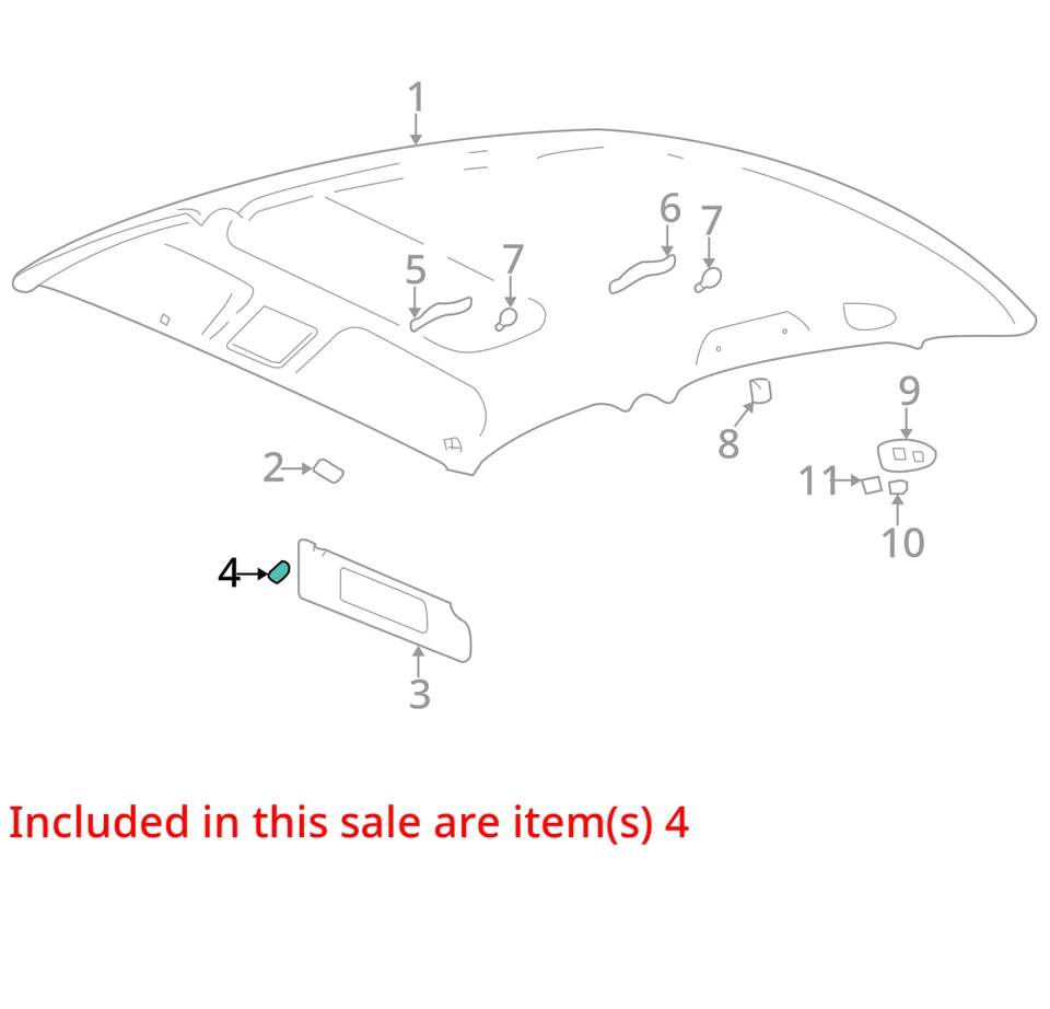Se adapta a Cadillac Sevilla 1998-2004 retenedor 12374572 - nuevo fabricante de equipos originales 12374572 Foto 2 de 3