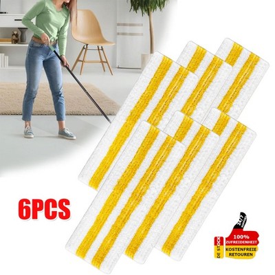 6 Stück Dampfreiniger Bodentuch Pads für Kärcher Easyfix SC1 SC2 SC3 SC4 SC5 TOP