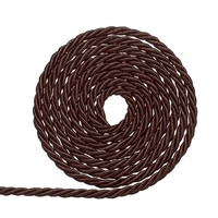 Geflochtene Kordel FüR Trim, 3Mm/11 Yard Schnur Seil Twine, Braun