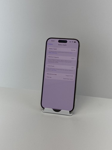 Apple iPhone 16 Pro Max A3084 512 Go Désert ! Téléphone débloqué ! Parfait état ! - Photo 2 sur 8