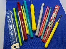 Vintage Crochet Hooks Lot Aero England India ...