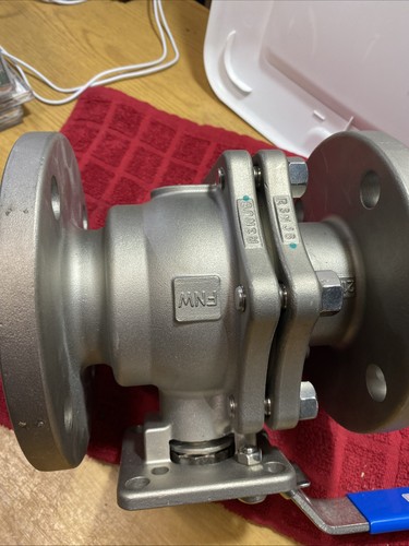 FNW - 600B - 150lb 2 1/2” 2.5” Acero inoxidable 2 piezas Válvula de bola con brida CF8M - Imagen 9 de 9