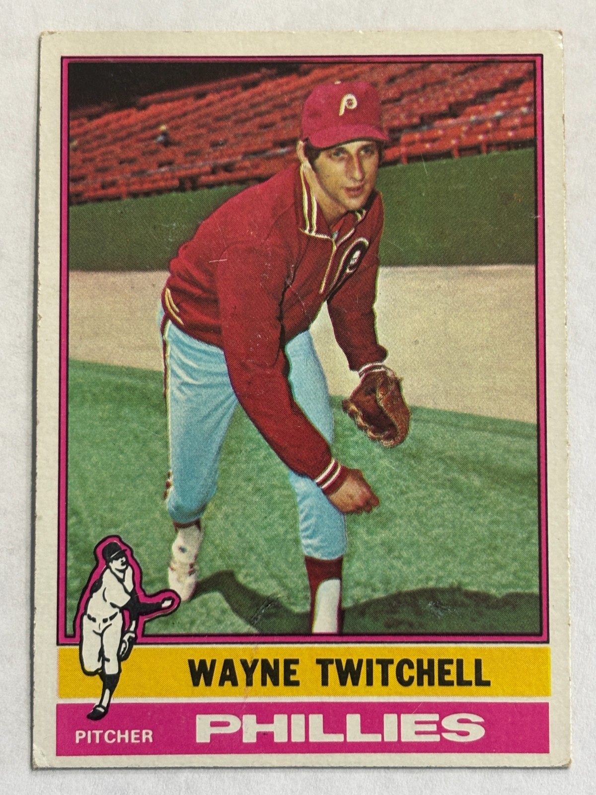 1976 Topps #543 Wayne Twitchell Philadelphia Phillies