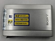 Sony Cyber-shot DSC-T300 10.1 MP Digital Camera Silver - Not Working