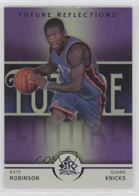 2005 Upper Deck NBA Reflections Future Purple 30/250 Nate Robinson Rookie RC k5i