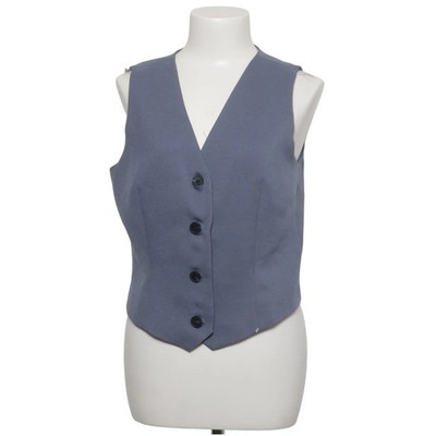 Primark Cares, Anzugweste, Größe: 40, Blau, Polyester, Einfarbig, Damen #Ss6