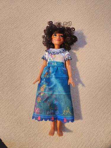 Disney Encanto Mirabel Fashion 10.5" Classic Doll with Dress No Glasses Or Shoes - Picture 1 of 5