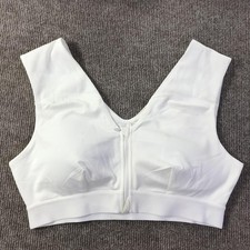 Tommie Copper Shoulder Support Sports Bra Womens XL Zip Front Activewear Gym