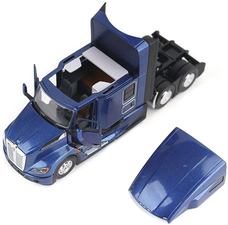 Diecast Masters Kenworth T680 Next Gen High Sleeper azul 71108 1:50 Foto 2 de 4