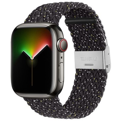 Armband Apple Watch Ultra 2 Serie 10 9 8 7 6 5 38-45 49mm Geflochten Nylon Strap