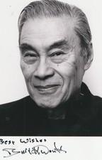 *James Bond *Dr Who *Lin Futu BURT KWOUK †85 signed Pic *Last of the Summer Wine