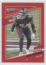 2021 Panini Donruss Press Proof Red Foye Oluokun #236 8xa
