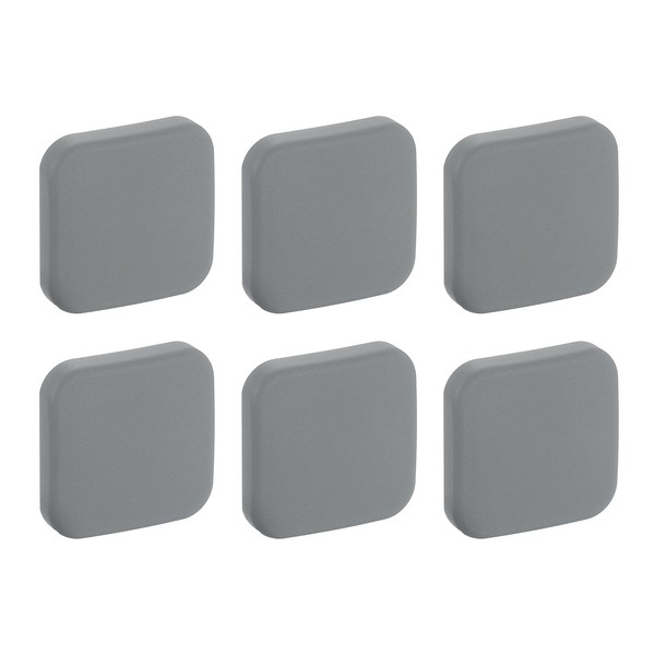 TüRstopper Wandschutz,6 StüCk Silikon TüRgriffpuffer Wandschutz,Grau-image
