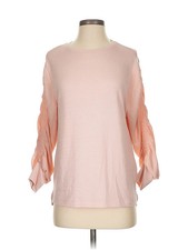 Dex Women Pink Pullover Sweater XS