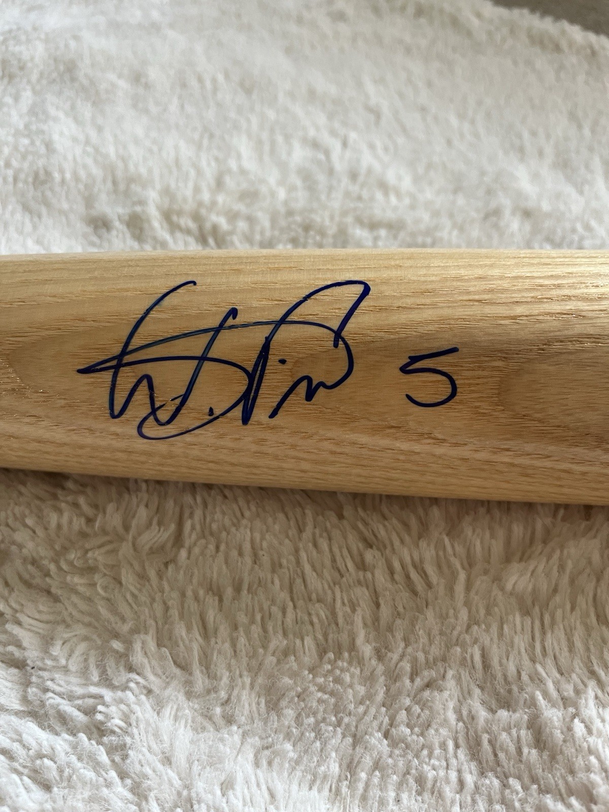 Wander Franco Autographed Signed Rawlings Baseball Bat - JSA COA 