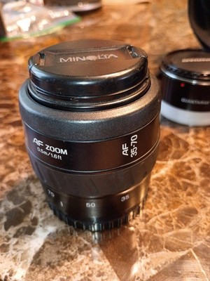Minolta 35-70mm AF Zoom Lens Mint Condition With Caps