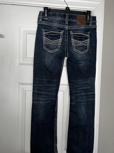BKE Boys Cooner Bootcut Jeans Size 8 With Adjustable Waist - Picture 3 of 4