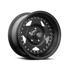 15x7 Centerline Pro 2.0 Satin Black Center Lip Wheels 5x4.5 -6mm Set Of 4