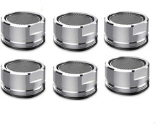 6 Pack Faucet Aerator 2.2 GPM Bathroom Sink Aerator Regular Standard Replacement