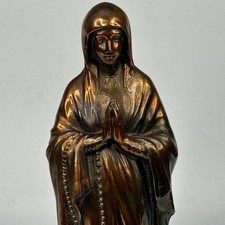 Antike französische religiöse Muttergottes ...