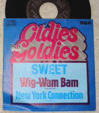 Single: The Sweet - Wig-wam bam, 1972, RI fr�...