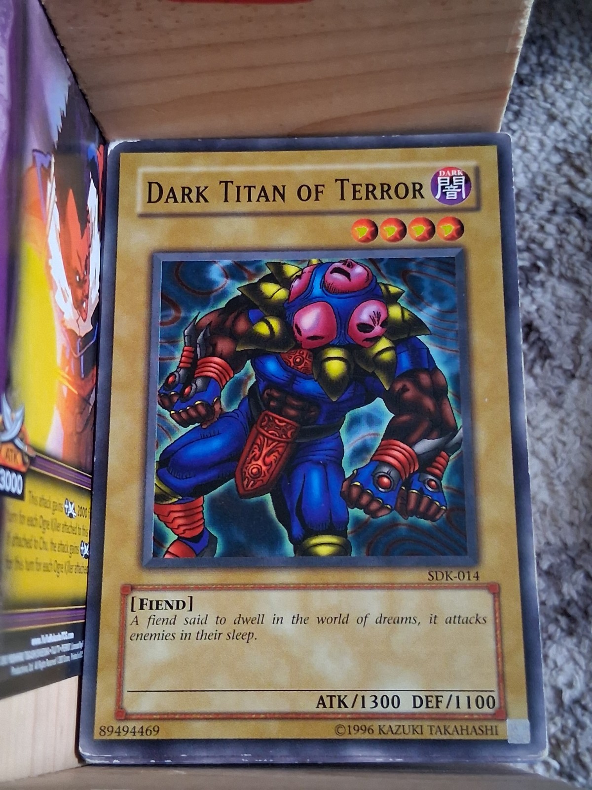 Dark Titan of Terror SDK-014 Starter Deck: Kaiba Unlimited|Unlimited Edition