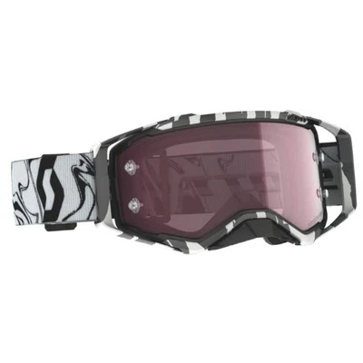 Scott Prospect Amplifier Goggles Marble Black White Rose Works