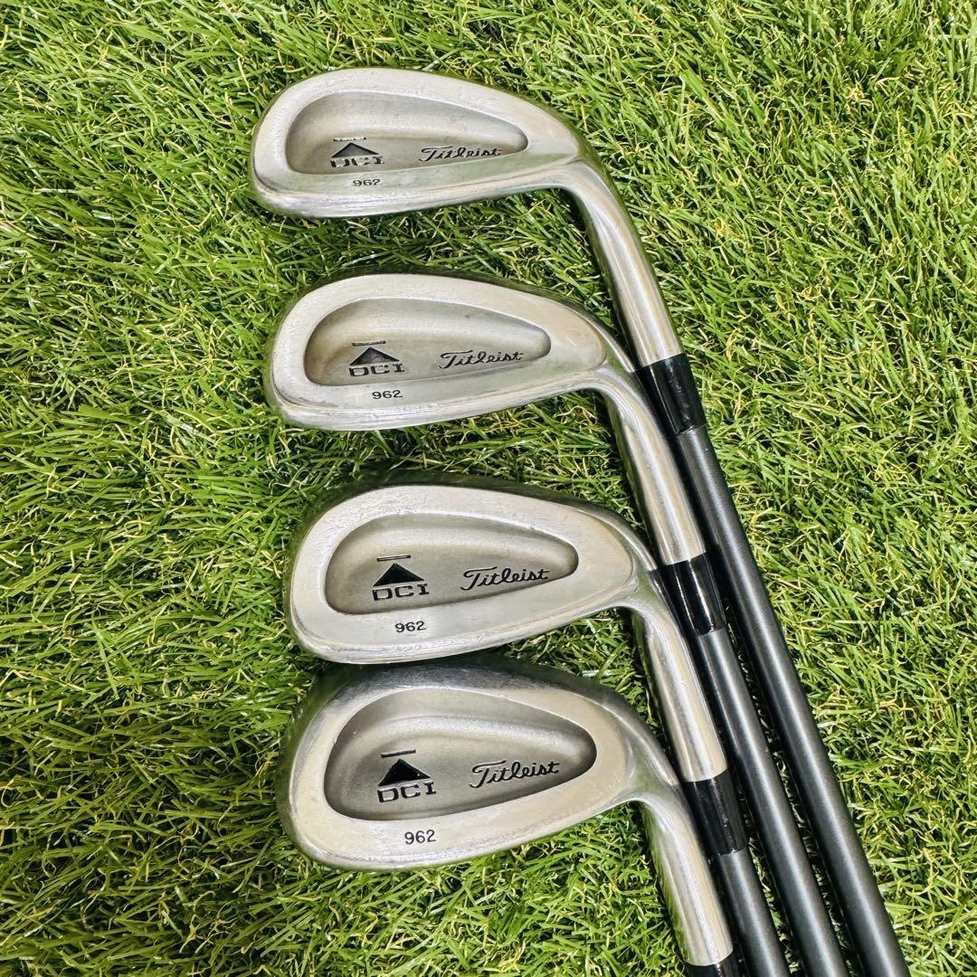 Titleist DCI 962 8-Piece Iron Set 4-9PW, SW, Right-Handed, S