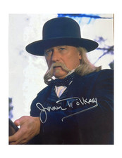 8x10" Back to the Future Print Signed by James Tolkan Silver