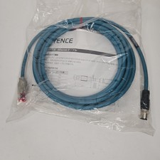 New KEYENCE OP-87458 ETHERNET CABLE Connector Blue Bag Plug Cord Wire