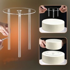 Cake Stands Support Cake Tier Support Plastic Round Cake Board