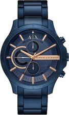 A|X Armani Exchange AX2430 Chronograph Watch for Men - 46mm *NEW IN BOX*