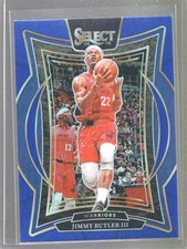 NBA 2024-25 Panini Select - Concourse Blue Prizm Jimmy Butler #34 - Warriors