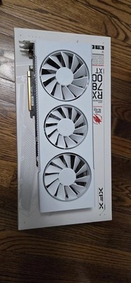 MINT, RARE - XFX Quicksilver Radeon 7800 XT Magnetic Air, White Limited Ed.