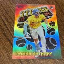 Topps Roman Anthony - Red Sox - Rookie Insert 2026 Titans of the Game #TIG-9