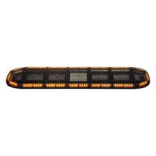 60 Inch LED Strobe Light Bar Amber Yellow Emergency Warning for Trucks