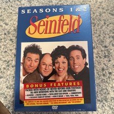 Seinfeld - Seasons 1  2 (DVD, 2004, 4-Disc Set)***SEALED BRAND NEW***