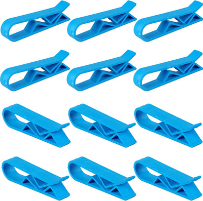 20Pcs Plastic Kitchen Garbage Bin Clip, Washroom Trash Can Bag Clips, Waste Bask