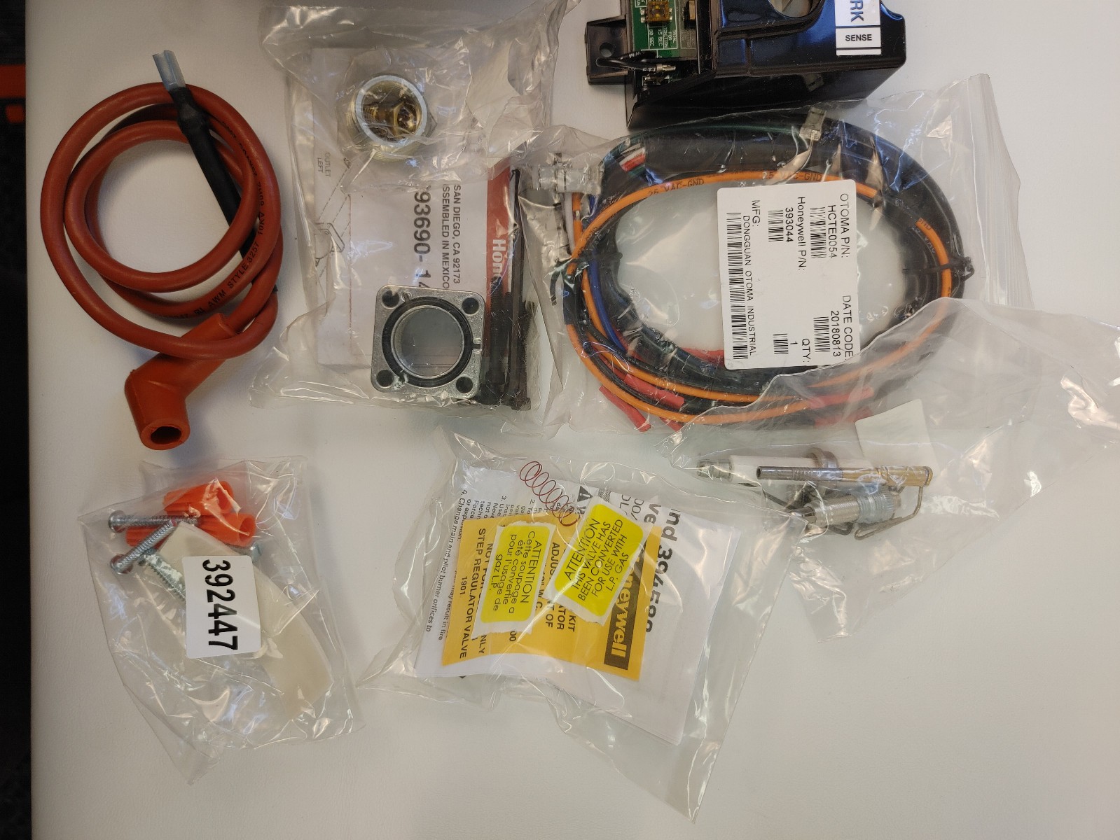 HONEYWELL Y8610U6006 UNIVERSAL INTERMITTENT PILOT IGNITION CONVERSION KIT