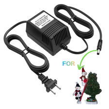 12V AC Adapter For Avon Fiber Optic 20" Trim A Tree Snowmen Christmas Decoration